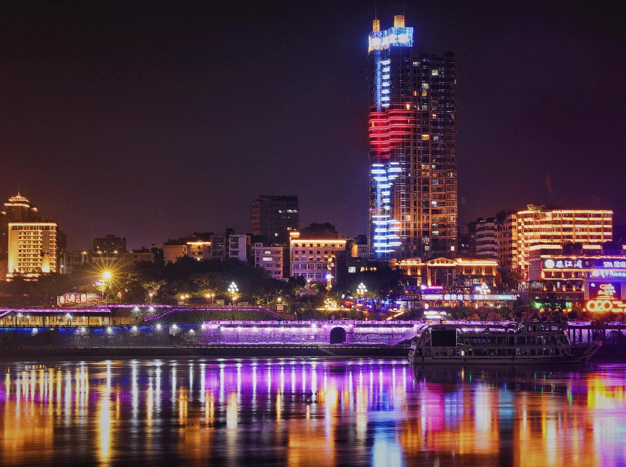 Hotel Crowne Plaza Yibin By Ihg Exterior foto