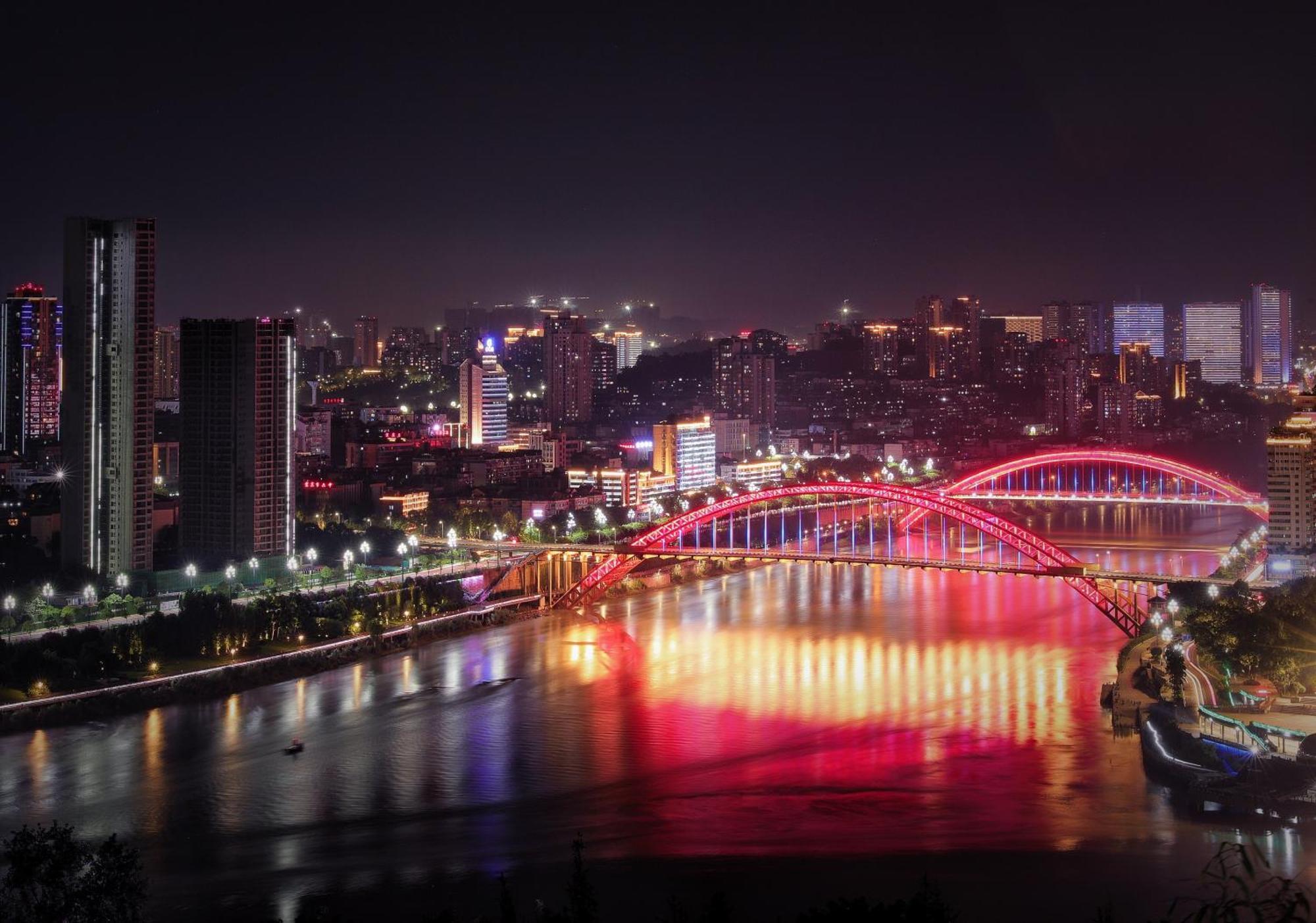 Hotel Crowne Plaza Yibin By Ihg Exterior foto